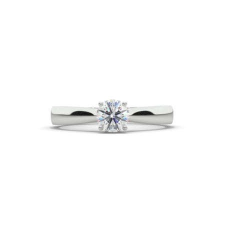 1 Carat Giliarto Moissanite Solitaire White Gold Engagement Ring Model- 1348