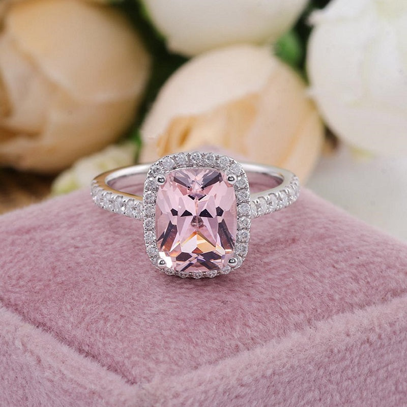 18K Rose Gold & Morganite Ring