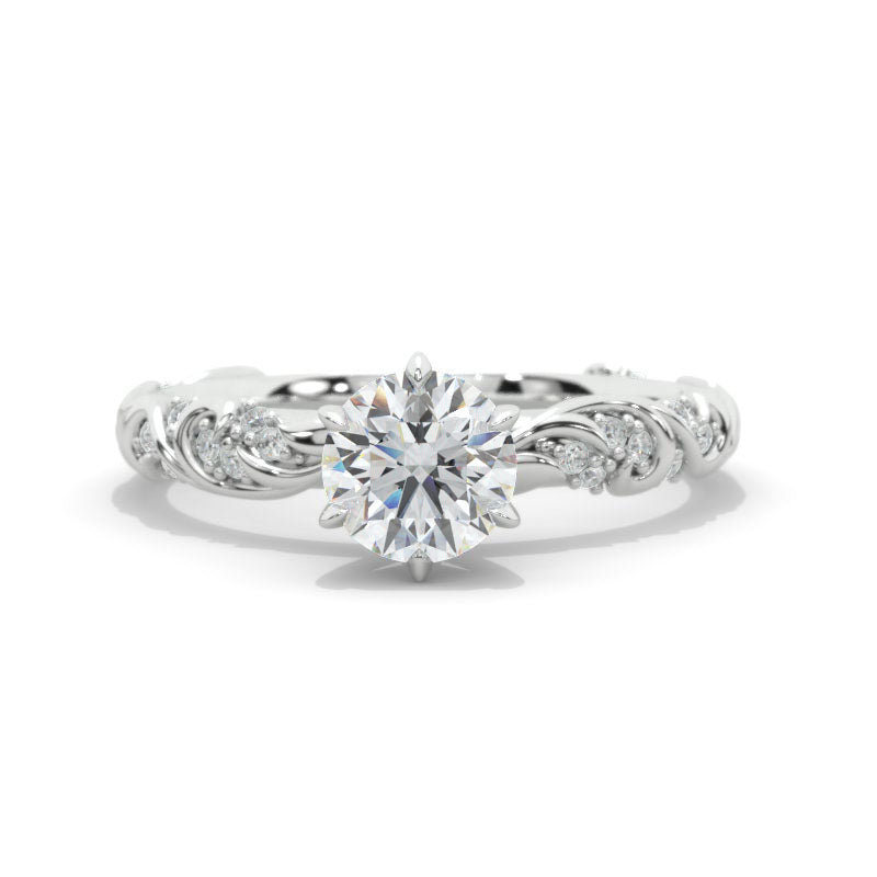 moissanite ring