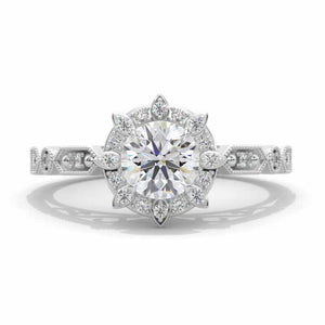 moissanite ring