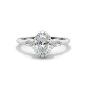 moissanite ring