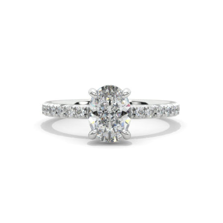 2 Carat Oval Engagement Ring