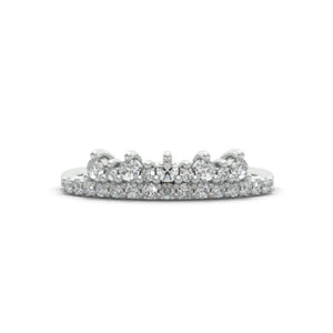 Moissanite Stackable Ring