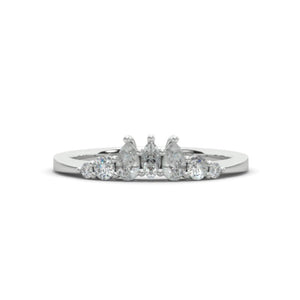 Moissanite Stackable Ring