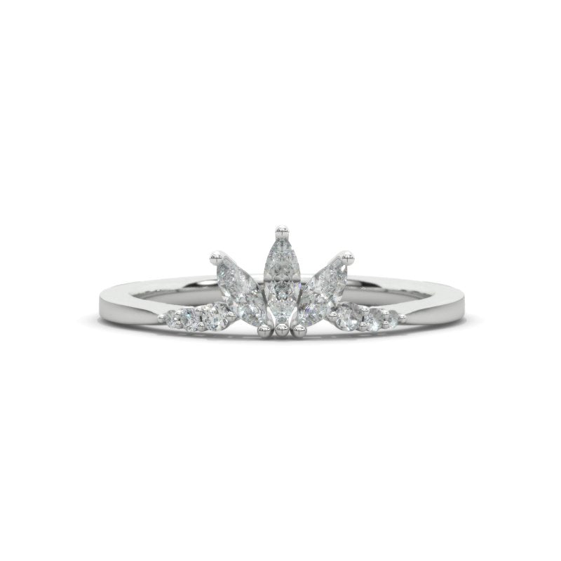 Moissanite Stackable Ring