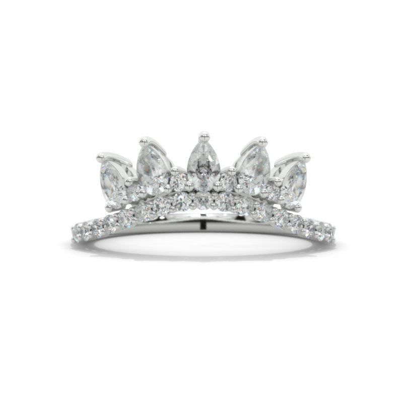 Moissanite Stackable Ring