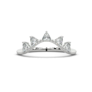 Moissanite Stackable Ring