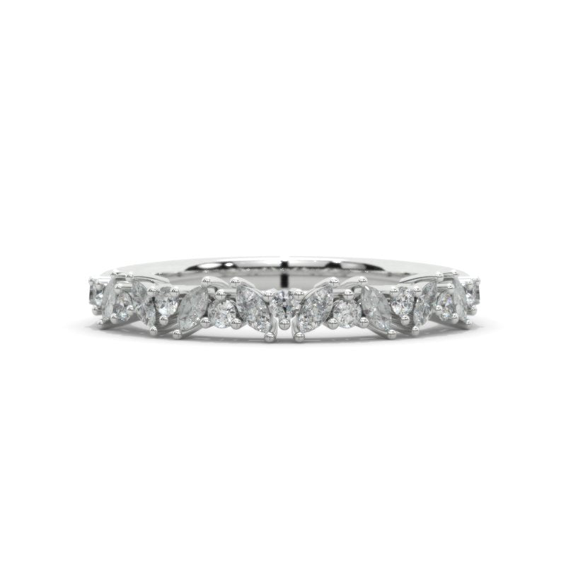 Moissanite Stackable Ring