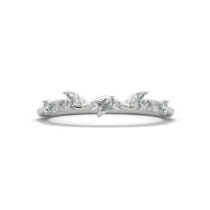 Moissanite Stackable Ring