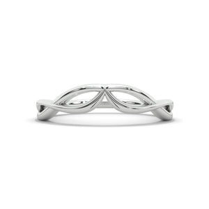 Moissanite Stackable Ring