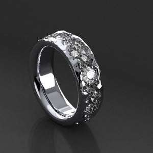 Diamond Men's Ring - Giliarto mobile