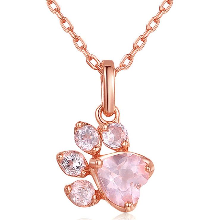 Paw Pendant Necklaces