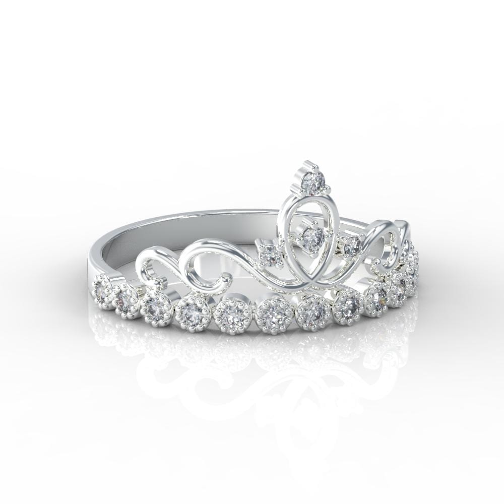 “Luxury Living” Diamond Tiara  Ring - Giliarto